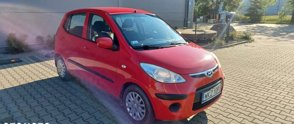 Hyundai i10 cena 16900 przebieg: 111000, rok produkcji 2008 z Dęblin małe 56